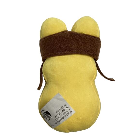 Peeps 2022 Just Born 6” Easter Rabbit Plush Aviator Goggles Frankford Candy LLC - Picture 2 of 5